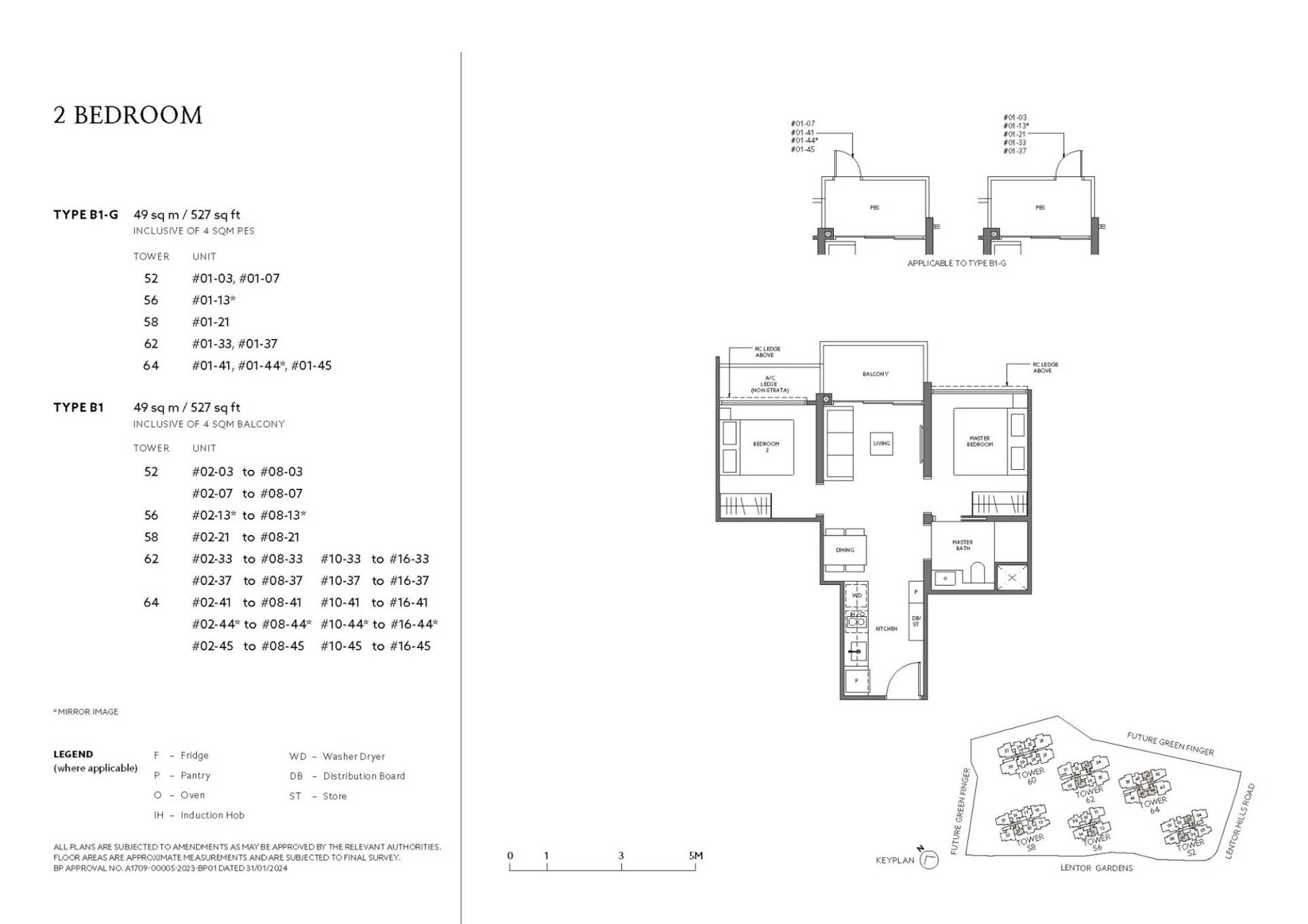 Lentor Mansion floorplan